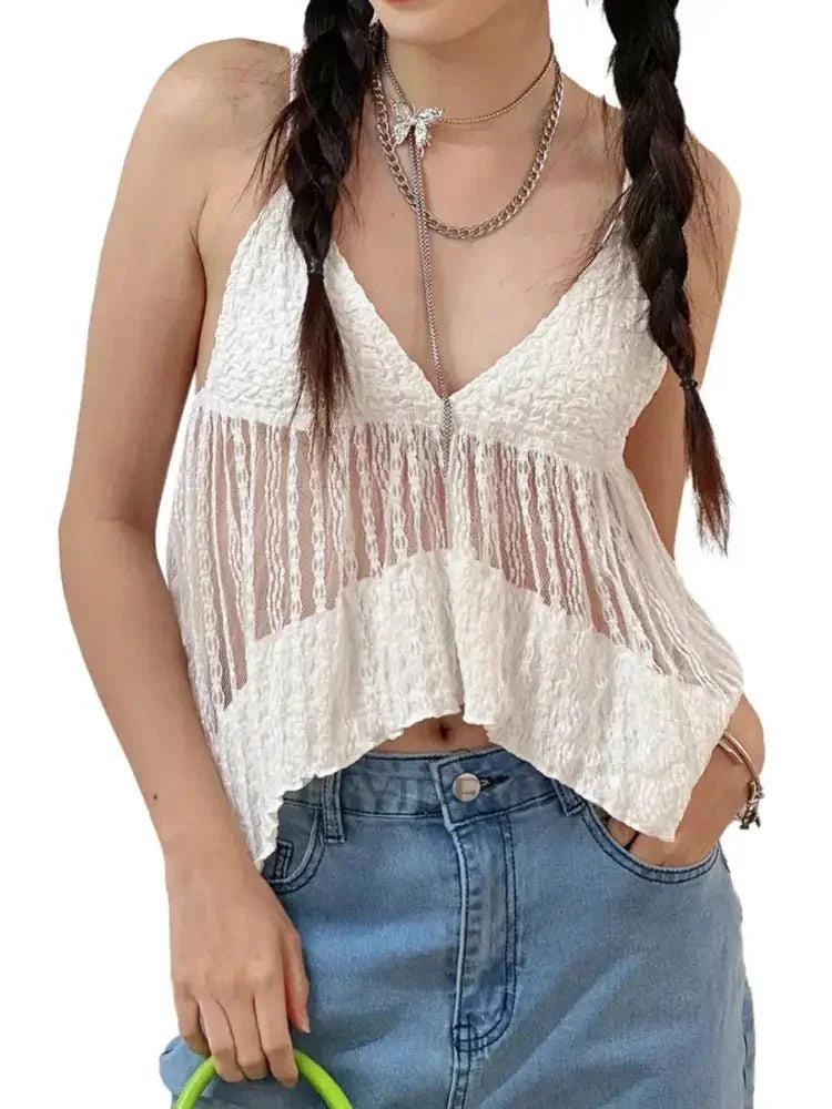 V - Neck Peplum Cami Top - Update AvenueTrendsi10010017871261310010017871261391ef51fd - d0e9 - 4b23 - 8b89 - 4beb92a74c51 - Max - OriginWhite