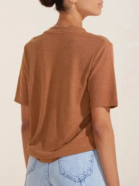V - Neck Short Sleeve T-Shirt - Update AvenueT-ShirtsTrendsi10010009392536610010009392536695b31bd8 - 4fa5 - 4b1c - 8475 - 3adc6d4c9b00 - Max - OriginCaramel