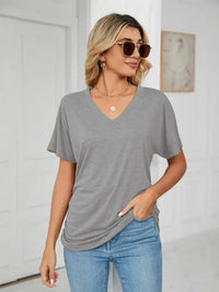 V - Neck Short Sleeve T-Shirt - Update AvenueT-ShirtsTrendsi1001001649211691001001649211699f8e15ac - def5 - 479a - 8e75 - f0cb7d77607d - Max - OriginGray