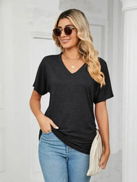 V - Neck Short Sleeve T-Shirt - Update AvenueT-ShirtsTrendsi100100164926472100100164926472b751182c - 7aed - 4d65 - 90a5 - f2f6196b5b4c - Max - OriginBlack