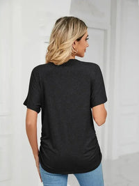 V - Neck Short Sleeve T-Shirt - Update AvenueT-ShirtsTrendsi100100164926472100100164926472904f5814 - 18a1 - 4f6b - b52a - c5467986bd50 - Max - OriginBlack