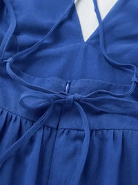 V - Neck Tiered Maxi Cami Dress - Update AvenueTrendsi100100789378086100100789378086bc3024924b0949918e947a04aca40f82 - Max - OriginBlue