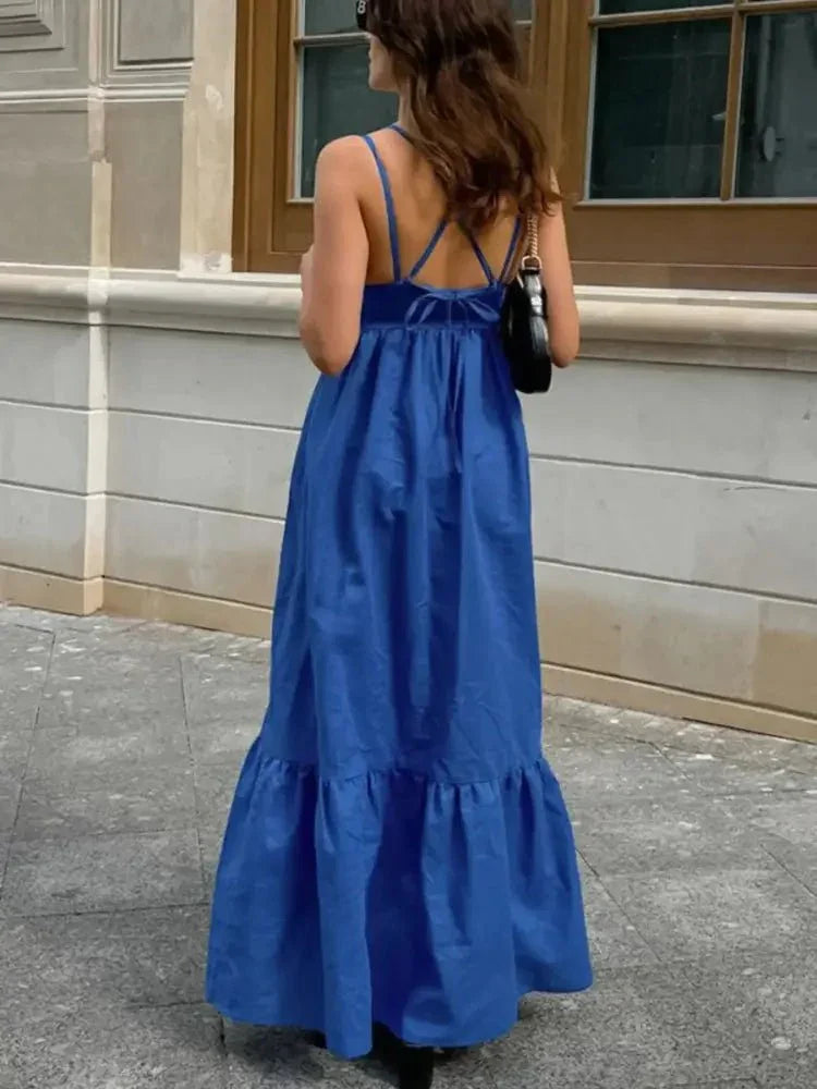 V - Neck Tiered Maxi Cami Dress - Update AvenueTrendsi1001007893780861001007893780863560ebed - c461 - 4f2e - 9381 - e421adc4115a - Max - OriginBlue