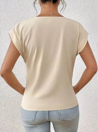 V - Neck Twist Front Top - Update AvenueT-ShirtsTrendsi10010031452590510010031452590526899a06 - e4e8 - 4b13 - ab27 - 06a4a7aea617 - Max - OriginTan