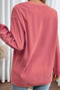 Valentine’s Day Sequin Checkered Heart Long Sleeve Sweatshirt - Update AvenueTrendsi10010034029128510010034029128532b98d72 - 06df - 49f1 - 84b8 - a7692a17988b - MaxStrawberry
