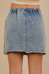 VERY J Bow Printed Casual Denim Mini Skirt - Update AvenueDenim Dresses & SkirtsTrendsi1001009685117341001009685117345193efeb - f809 - 4ab8 - ae5b - adb8beaebc3e - Max - OriginIndigo