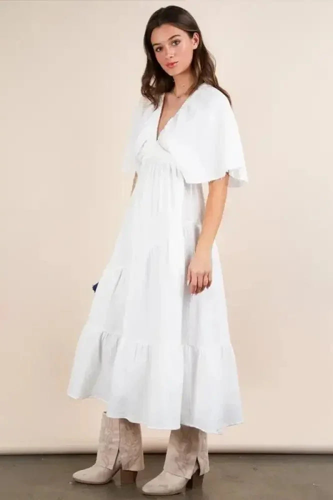 VERY J Mineral Washed Elastic Neck Detail Midi Dress - Update AvenueEffortless Elegance: DressesTrendsi100100572581449100100572581449206135a766fc473eb01d67ae01fb0453 - Max - OriginWhite