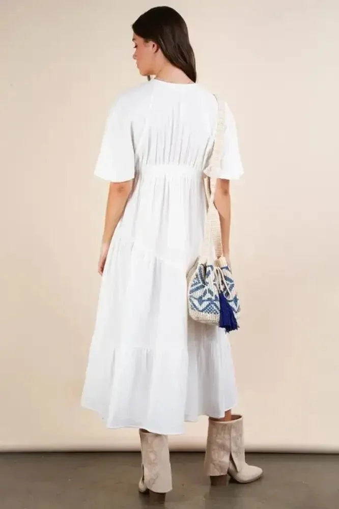 VERY J Mineral Washed Elastic Neck Detail Midi Dress - Update AvenueEffortless Elegance: DressesTrendsi100100572581449100100572581449be09655d3f8f4876bc2cd8c603e052cf - Max - OriginWhite