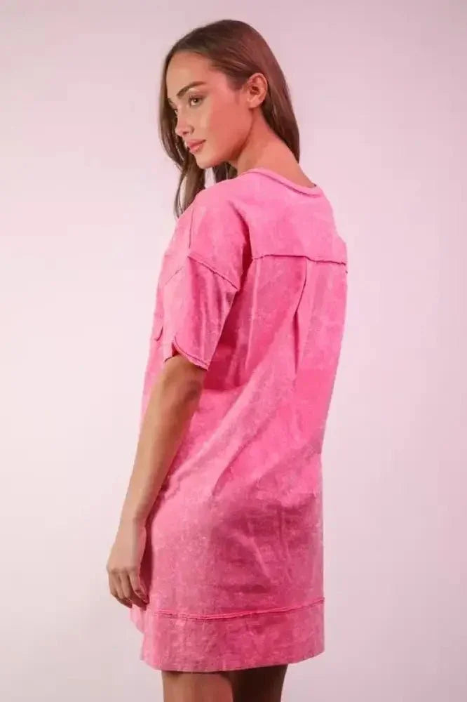 VERY J Plus Size Mineral Washed Knit Shift Mini Dress - Update AvenueEffortless Elegance: DressesTrendsi100100389431408100100389431408a5a0de2e241243838493df2024b82fa2 - Max - OriginPink