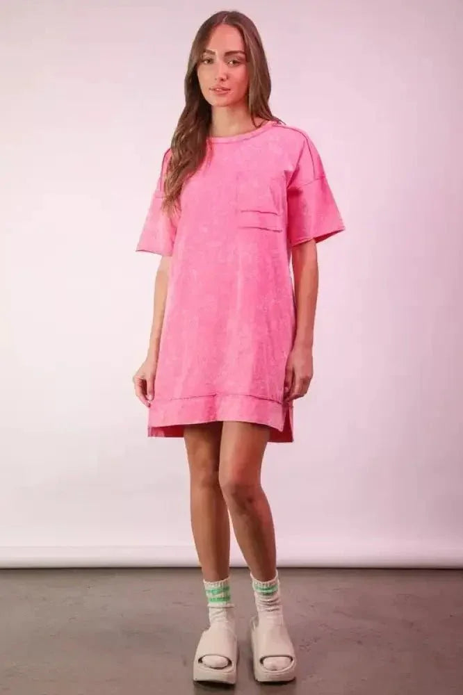 VERY J Plus Size Mineral Washed Knit Shift Mini Dress - Update AvenueEffortless Elegance: DressesTrendsi100100389431408100100389431408ce8c672c205d427890330cdb96456cf1 - Max - OriginPink