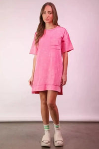 VERY J Plus Size Mineral Washed Knit Shift Mini Dress - Update AvenueEffortless Elegance: DressesTrendsi100100389431408100100389431408ce8c672c205d427890330cdb96456cf1 - Max - OriginPink