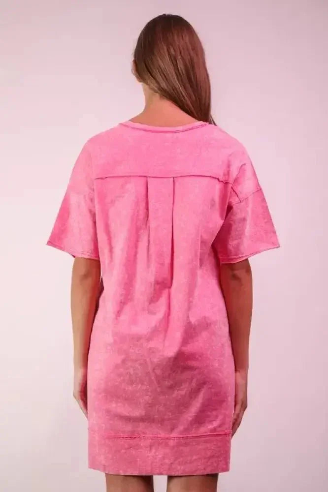 VERY J Plus Size Mineral Washed Knit Shift Mini Dress - Update AvenueEffortless Elegance: DressesTrendsi10010038943140810010038943140868ee3773524742a8aa07d723cb757b8c - Max - OriginPink