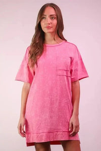 VERY J Plus Size Mineral Washed Knit Shift Mini Dress - Update AvenueEffortless Elegance: DressesTrendsi100100389431408100100389431408b78f07f4c7dc499f8c0572422584b802 - Max - OriginPink