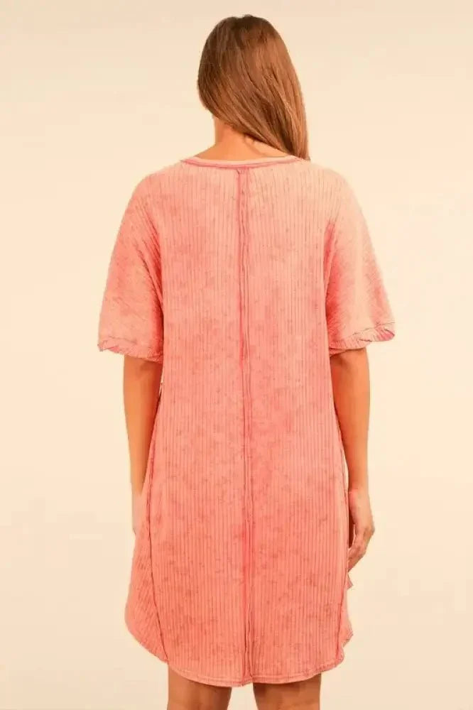VERY J Plus Size Mineral Washed Ribbed Knit Mini Dress - Update AvenueEffortless Elegance: DressesTrendsi10010096381170810010096381170803cac6beb6fb479cba375e5e88785d60 - Max - OriginCoral