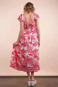 VERY J Tropical Printed Midi Summer Boho Dress - Update AvenueEffortless Elegance: DressesTrendsi100100038171033100100038171033c7aef20ac70a42ebbf0d2ed8f9cf441f - Max - OriginTomato Mix