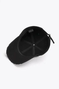 VIBRA Graphic Distressed Adjustable Baseball Cap - Update AvenueTrendsi101300645193751101300645193751VIBRA Graphic Distressed Adjustable Baseball CapBlack