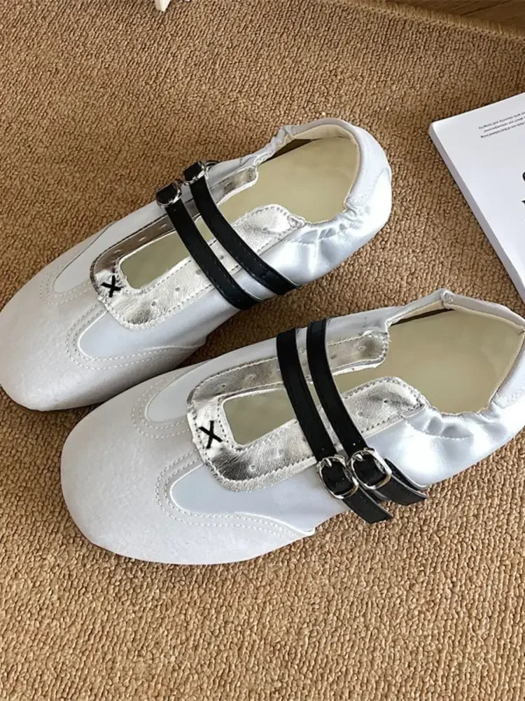 Vintage Double Strap Mary Jane Shoes