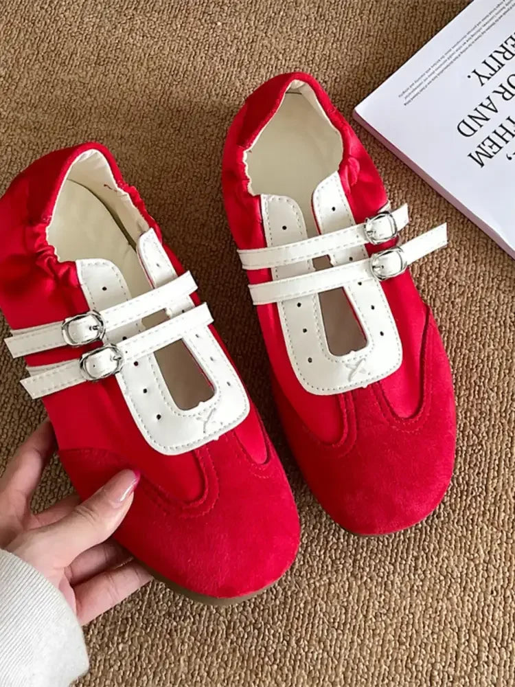 Vintage Double Strap Mary Jane Shoes