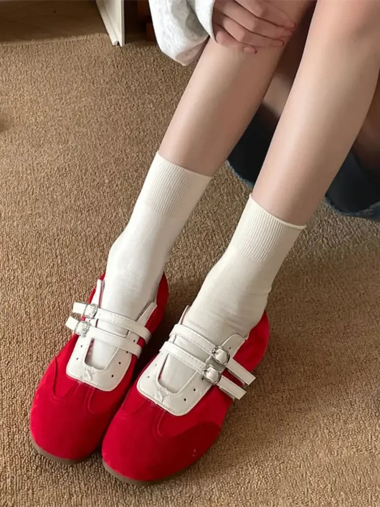 Vintage Double Strap Mary Jane Shoes