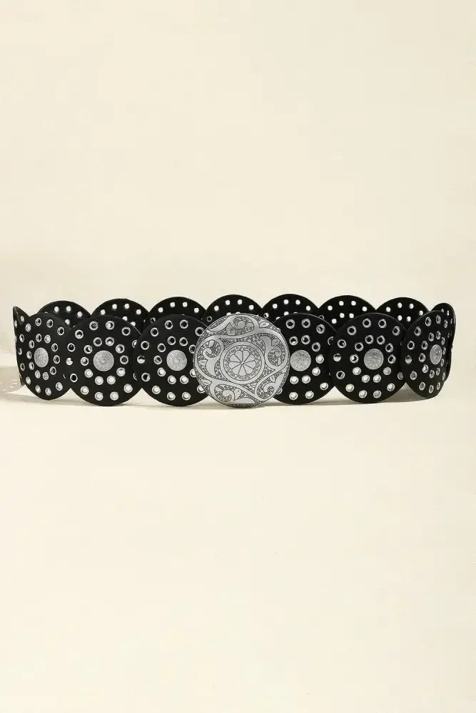Vintage PU Leather Wide Belt