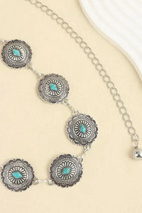 Vintage Turquoise Alloy Belt - Update AvenueTrendsi101300381700667101300381700667Vintage Turquoise Alloy BeltStyle C