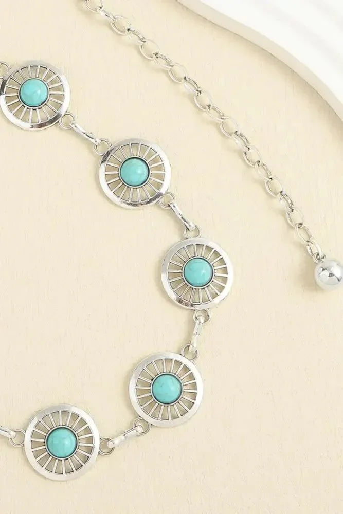 Vintage Turquoise Alloy Belt - Update AvenueTrendsi101300381707262101300381707262Vintage Turquoise Alloy BeltStyle D