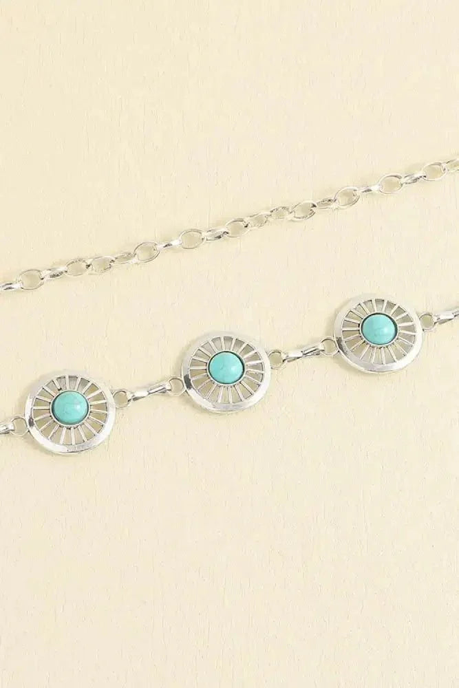 Vintage Turquoise Alloy Belt - Update AvenueTrendsi101300381707262101300381707262Vintage Turquoise Alloy BeltStyle D