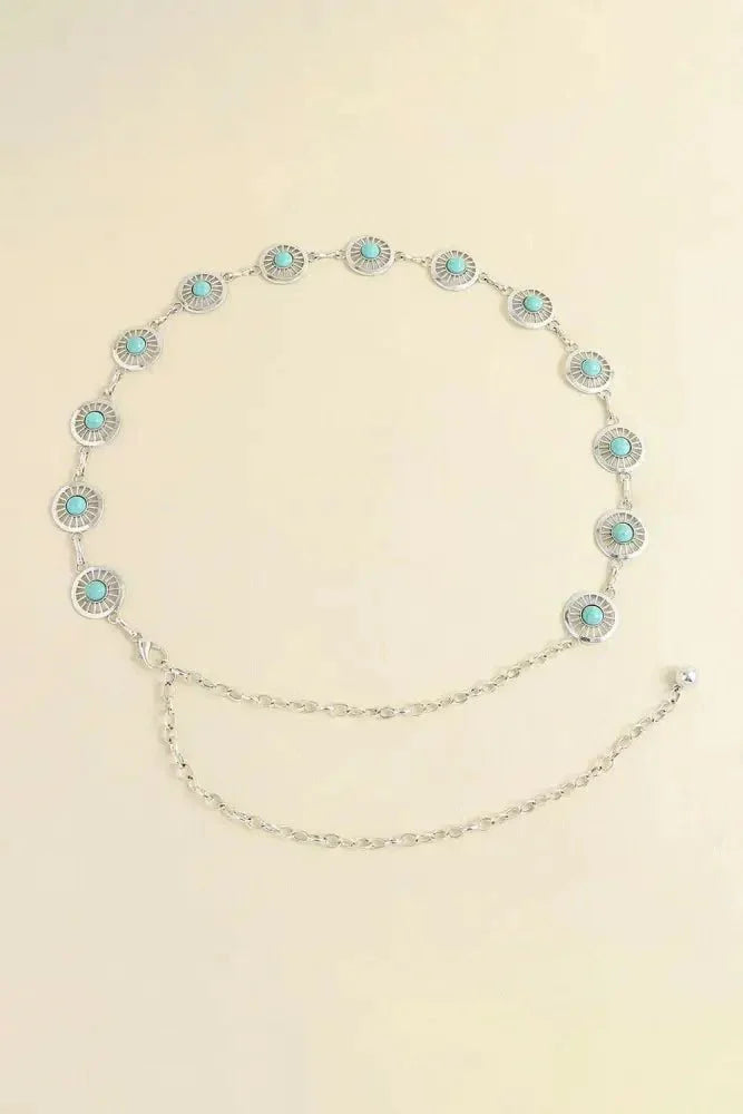 Vintage Turquoise Alloy Belt - Update AvenueTrendsi101300381707262101300381707262Vintage Turquoise Alloy BeltStyle D