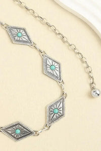 Vintage Turquoise Alloy Belt - Update AvenueTrendsi101300381708559101300381708559Vintage Turquoise Alloy BeltStyle E
