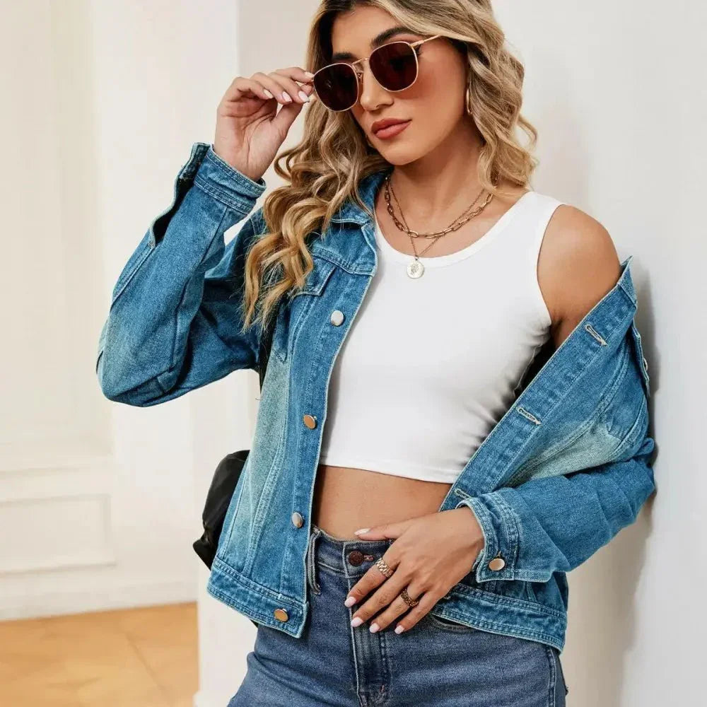 Washed Denim Jacket - Update AvenueTrendsi100100014837509100100014837509099bd04ac5a449109030e1e381affa56 - MaxLight