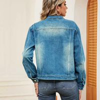 Washed Denim Jacket - Update AvenueTrendsi100100014837509100100014837509652969dc925b439f9ca9916becd2a4d4 - MaxLight