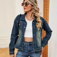 Washed Denim Jacket - Update AvenueTrendsi1001000148379221001000148379220ad349e781c64e80a47220beeadd7990 - MaxMedium