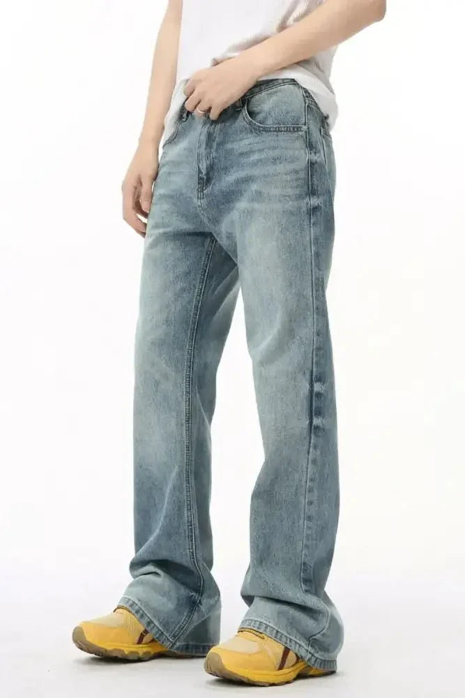 Washed High Rise Bootcut Jeans - Update AvenueTrendsi100400937646493100400937646493Washed High Rise Bootcut JeansMedium
