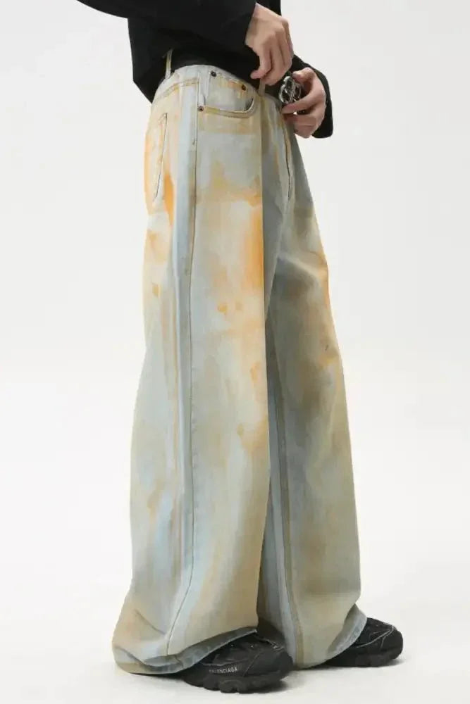 Waste Soil Wide Leg Jeans - Update AvenueTrendsi100400816962772100400816962772Waste Soil Wide Leg JeansLight