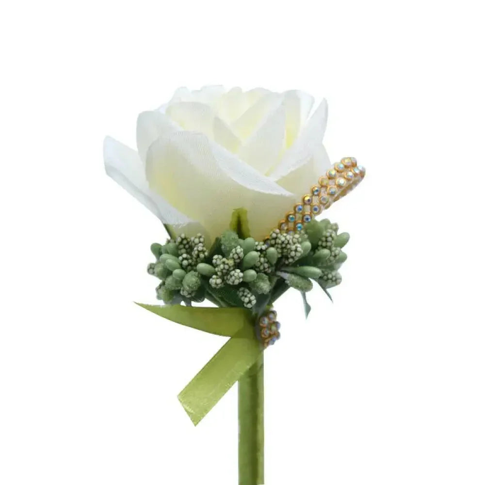 Wedding simulation flower corsage 682 silk flower brooch men and women brooch long needle wedding bride corsage net price - Update AvenueUpdate Avenues211643237330004Wedding simulation flower corsage 682 silk flower brooch men and women brooch long needle wedding bride corsage net price - Update AvenuesG1 - 2 rose corsage milk white