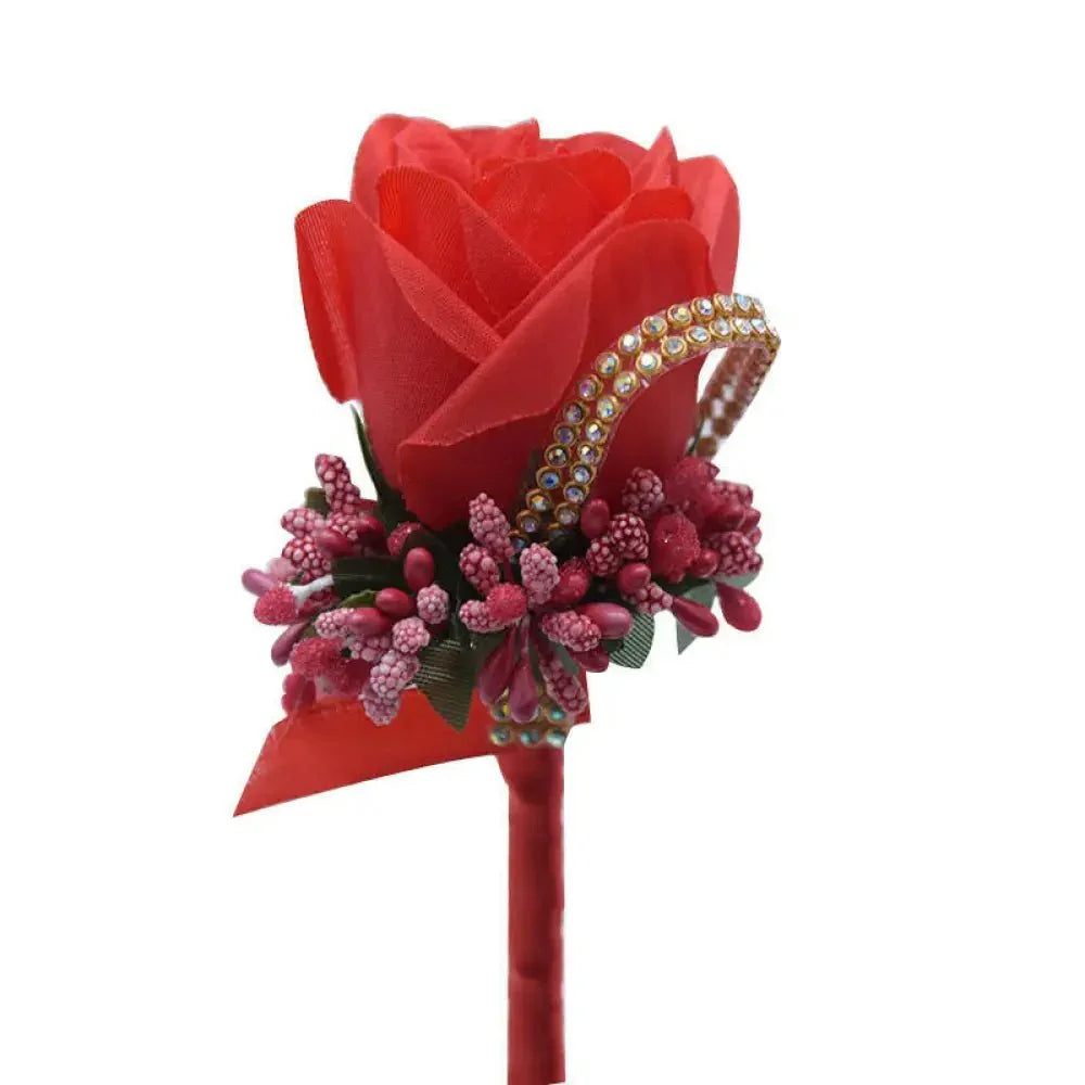 Wedding simulation flower corsage 682 silk flower brooch men and women brooch long needle wedding bride corsage net price - Update AvenueUpdate Avenues211643237330007Wedding simulation flower corsage 682 silk flower brooch men and women brooch long needle wedding bride corsage net price - Update AvenuesG1 - 2 rose corsage red