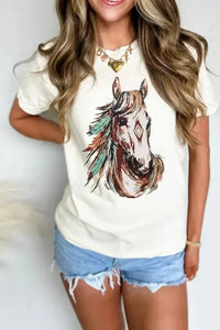 Western Aztec Horse Graphic Tee - Update AvenueT-ShirtsTrendsi100100605853852100100605853852ae1db3a7 - 7784 - 4d45 - b572 - 110a7afca77f - Max - OriginWhite