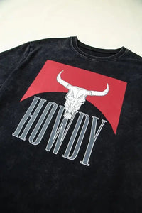 Western HOWDY Steer Head Print Side Slits Loose Fit T Shirt - Update AvenueT-ShirtsTrendsi1001009895166221001009895166223c706f9a - 2197 - 4917 - b32c - a0944e9ac0c4 - Max - OriginBlack