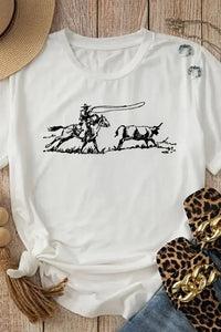 Western Rodeo Graphic Round Neck T Shirt - Update AvenueT-ShirtsTrendsi100100662845018100100662845018bed3c85e - 2af5 - 4bf8 - afc1 - 2d3b0bff5734 - Max - OriginWhite