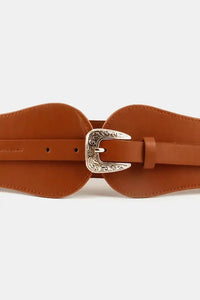 Wide Elastic Belt with Alloy Buckle - Update AvenueTrendsi101300627515103101300627515103Wide Elastic Belt with Alloy BuckleCaramel