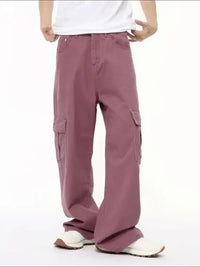 Wide Leg Cargo Jeans - Update AvenueTrendsi100400816165448100400816165448Wide Leg Cargo JeansCoffee Brown