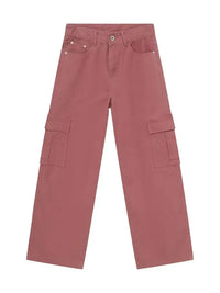 Wide Leg Cargo Jeans - Update AvenueTrendsi100400816165448100400816165448Wide Leg Cargo JeansCoffee Brown