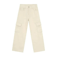 Wide Leg Cargo Jeans - Update AvenueTrendsi100400816168698100400816168698Wide Leg Cargo JeansEggshell