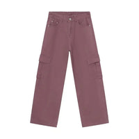 Wide Leg Cargo Jeans - Update AvenueTrendsi100400816169627100400816169627Wide Leg Cargo JeansMoonlit Mauve