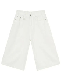 Wide Leg Cropped Jeans - Update AvenueTrendsi100400878700872100400878700872Wide Leg Cropped JeansIvory