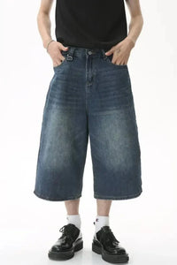 Wide Leg Cropped Jeans - Update AvenueTrendsi100400878702723100400878702723Wide Leg Cropped JeansPeacock Blue