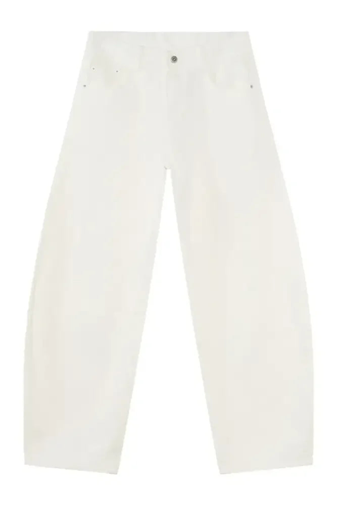 Wide Leg Jeans with Pockets
