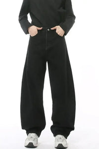 Wide Leg Jeans with Pockets