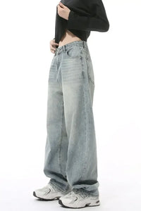Wide Leg Jeans with Pockets