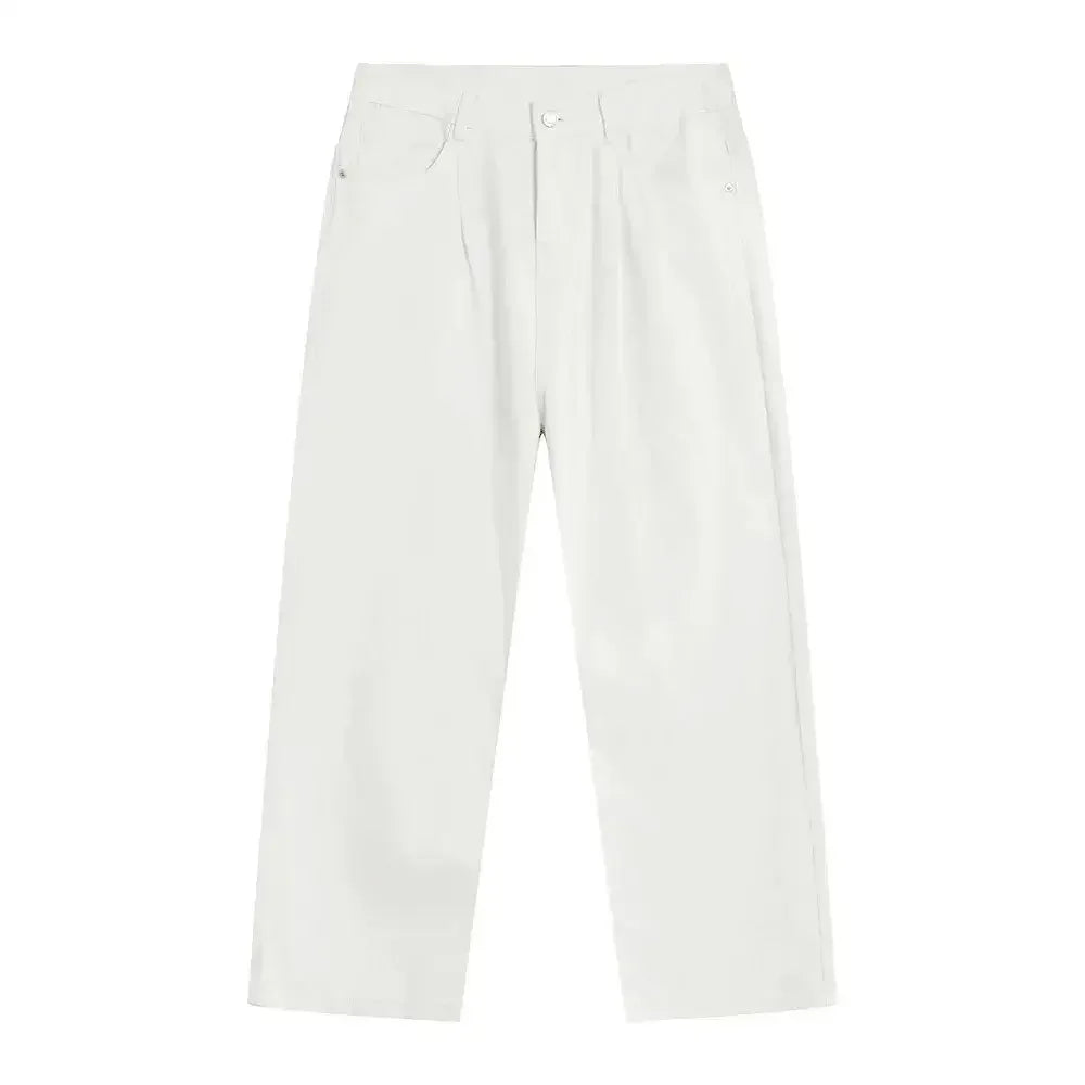 Wide Leg Jeans with Pockets